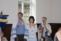 Torah dancing and clapping